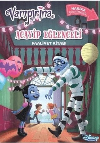 Acayip Eğlenceli - Disney Vampirina – Kolektif – Doğan Egmont Yayıncılık kitap kapağı