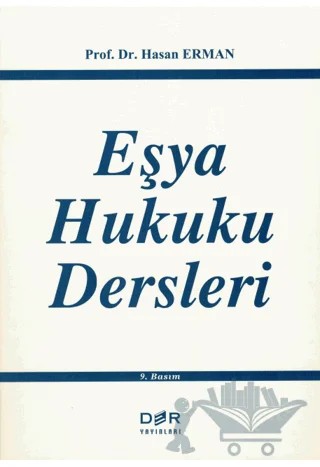 Eşya Hukuku Dersleri – Hasan Erman – Der Yayınları kitap kapağı