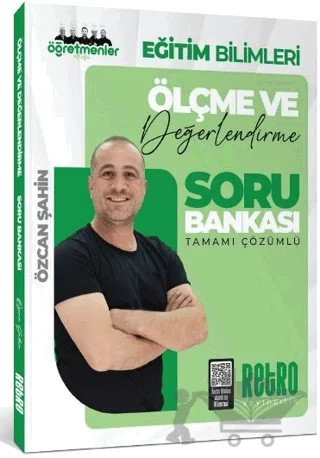 2025 KPSS Eğitim Bilimleri Ölçme ve Değerlendirme Soru Bankası – Özcan Şahin – Retro Yayıncılık kitap kapağı