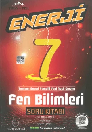 7. Sınıf Fen Bilimleri Enerji Soru Kitabı – Kolektif – Palme Yayınları kitap kapağı