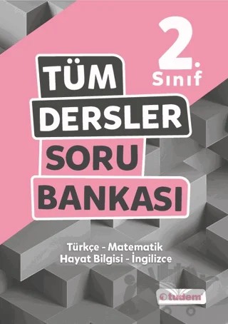 2. Sınıf Tüm Dersler Soru Bankası – Kolektif – Tudem Yayınları - Bayilik kitap kapağı