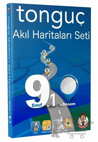 9. Sınıf 1. Dönem Akıl Haritaları Seti – Kolektif – Tonguç Akademi kitap kapağı