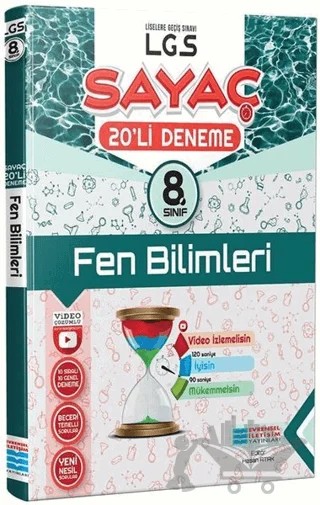 8. Sınıf Fen Bilimleri Video Çözümlü 20'li Deneme – Kolektif – Evrensel İletişim Yayınları kitap kapağı