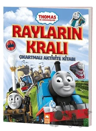 Rayların Kralı - Thomas ve Arkadaşları – Kolektif – Eksik Parça Yayınları kitap kapağı