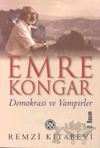 Demokrasi ve Vampirler – Emre Kongar – Remzi Kitabevi kitap kapağı