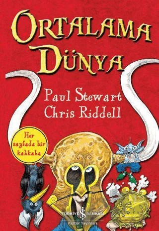 Ortalama Dünya – Chris Riddell, Paul Stewart – İş Bankası Kültür Yayınları kitap kapağı