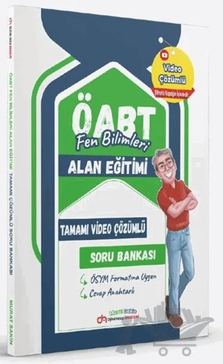 ÖABT Fen Bilgisi Öğretmenliği Alan Eğitimi Soru Bankası Akademi – Murat Sakin – Dijital Hoca kitap kapağı