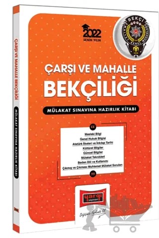 2022 Çarşı ve Mahalle Bekçiliği Mülakat Sınavına Hazırlık Kitabı – Kolektif – Yargı Yayınevi kitap kapağı