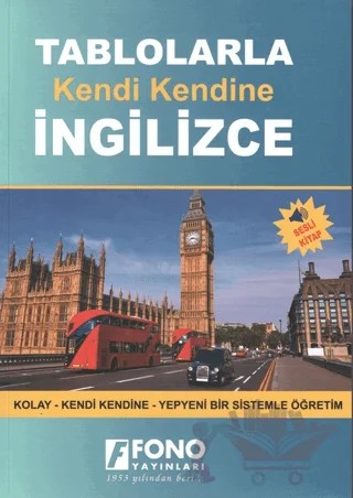 Tablolarla Kendi Kendine İngilizce Sesli Kitap – Şima Erdevir – Fono Yayınları kitap kapağı