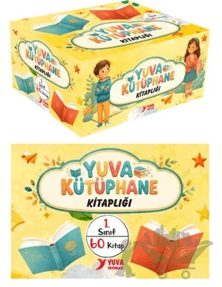 1. Sınıf Yuva Kütüphane Kitaplığı (60 Kitap) – Kolektif – Yuva Yayınları kitap kapağı