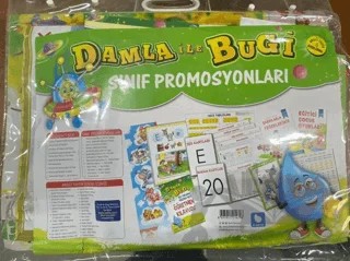 Damla ile Bugi - Sınıf Promosyonları – Kolektif – Damla Yayınevi kitap kapağı