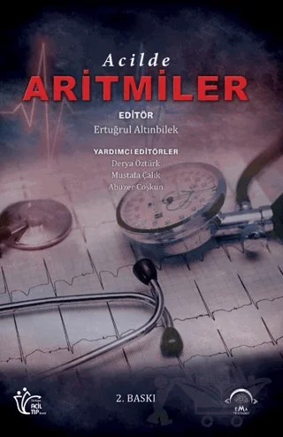 Acilde Aritmiler – Ertuğrul Altınbilek – EMA Tıp Kitabevi kitap kapağı