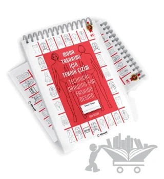 Moda Tasarımı İçin Teknik Çizim - Technical Drawing For Fashion Design – Nur Sezgin – Alternatif Yayıncılık kitap kapağı