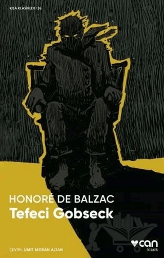 Tefeci Gobseck – Honore de Balzac – Can Yayınları kitap kapağı