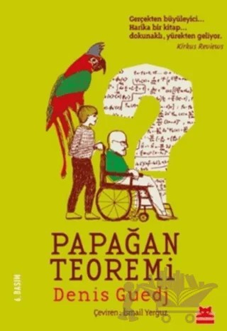 Papağan Teoremi – Denis Guedj – Kırmızı Kedi Yayınevi kitap kapağı