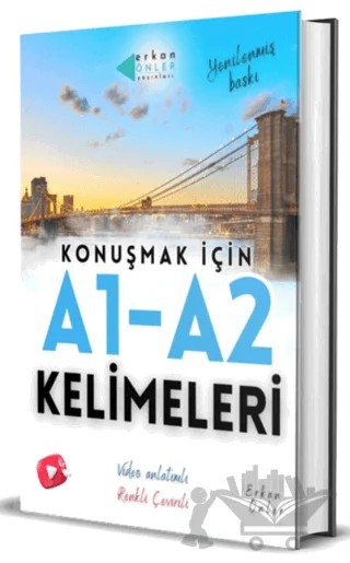 Konuşmak için A1-A2 Kelimeleri – Erkan Önler – Erkan Önler kitap kapağı