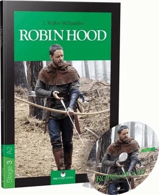 Stage 3 - A2: Robin Hood – J. Walker McSpadden – MK Publications kitap kapağı