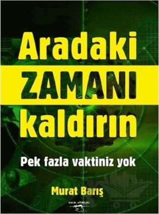 Aradaki Zamanı Kaldırın – Murat Barış – Sokak Kitapları Yayınları kitap kapağı