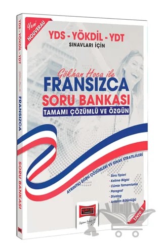YDS-YÖKDİL-YDT Gökhan Hoca İle Fransızca Soru Bankası – Gökhan Yılmaz – Yargı Yayınevi kitap kapağı