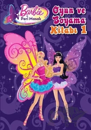 Barbie Peri Masalı - Oyun ve Boyama Kitabı 1 – Kolektif – Doğan Egmont Yayıncılık kitap kapağı