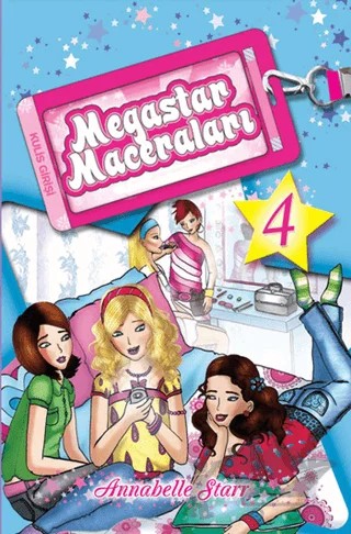 Megastar Maceraları 4 - Melek – Kirsty Neale – Doğan Egmont Yayıncılık kitap kapağı