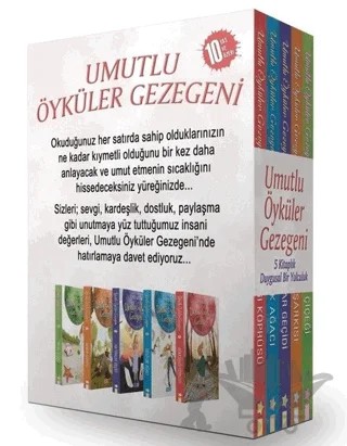 Umutlu Öyküler Gezegeni (5 Kitap Takım Kutulu) – Şehri Madan – Acayip Kitaplar kitap kapağı