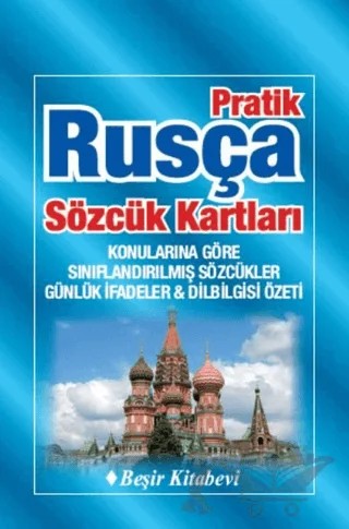 Pratik Rusça Sözcük Kartları – B. Orhan Doğan – Beşir Kitabevi kitap kapağı