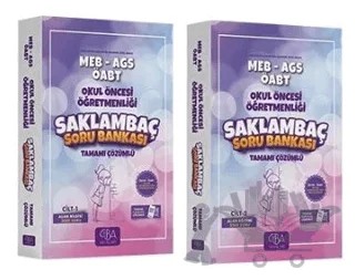 ÖABT MEB-AGS Okul Öncesi Öğretmenliği Saklambaç Soru Bankası Set – Ahmet Çam – CBA Akademi kitap kapağı
