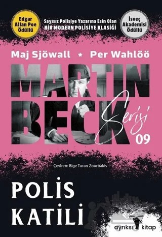 Polis Katili - Martin Beck Serisi 9 – Maj Sjöwall, Per Wahlöö – Ayrıksı Kitap kitap kapağı