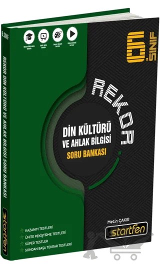 6. Sınıf Din Kültürü ve Ahlak Bilgisi Rekor Soru Bankası – Metin Çakır – Startfen Yayınları kitap kapağı
