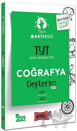 2021 TYT Tam Marifetli Coğrafya Defterim – Soner Şahan – Yargı Yayınevi kitap kapağı