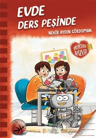 Evde Ders Peşinde – Nehir Aydın Gökduman – Pırıltı Kitapları - Erkam kitap kapağı