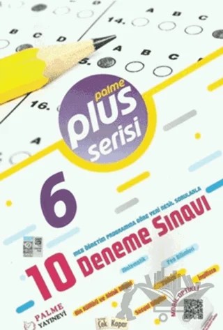 Palme 6. Sınıf 10 Deneme Sınavı Plus Serisi – Kolektif – Palme Yayınları kitap kapağı
