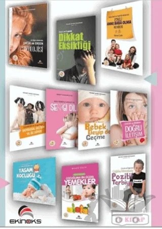 Çocuğumu Büyütüyorum (10 Kitap) Adım Adım Çocuk ve Ergen Gelişimi – Z. Gizem Çelik – Ekinoks Yayın Grubu kitap kapağı