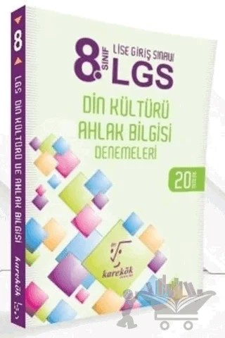8. Sınıf LGS Din Kültürü Ahlak Bilgisi Denemeleri 20 Deneme – Orhan Duş – Karekök Yayıncılık kitap kapağı