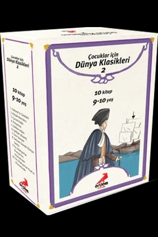 Dünya Klasikleri 2 (10 Kitap) – Kolektif – Erdem Çocuk kitap kapağı