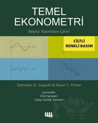 Temel Ekonometri (Renkli) – Damodar Gujarati, Dawn C. Porter, Ümit Şenesen, Gülay Günlük - Şenesen – Literatür Yayıncılık kitap kapağı