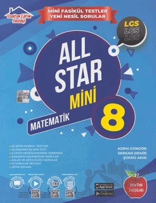 8. Sınıf All Star Mini Matematik – Kolektif – Newton Yayınları kitap kapağı