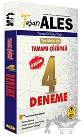 ALES Özgün 4 Fasikül Çözümlü Deneme – Kolektif – Tasarı Eğitim Yayınları kitap kapağı