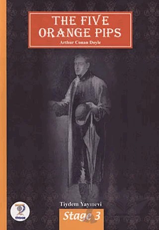 The Five Orange Pips – Sir Arthur Conan Doyle – Tiydem Yayıncılık kitap kapağı