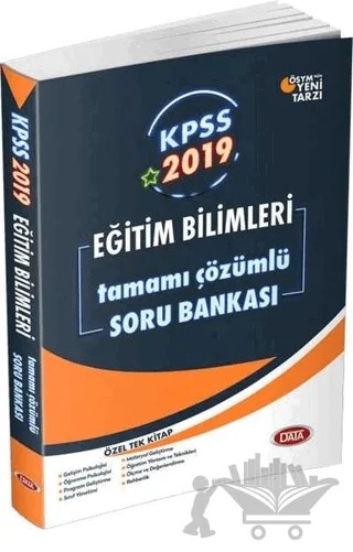 KPSS Eğitim Bilimleri Tamamı Çözümlü Soru Bankası – Kolektif – Data Yayınları kitap kapağı