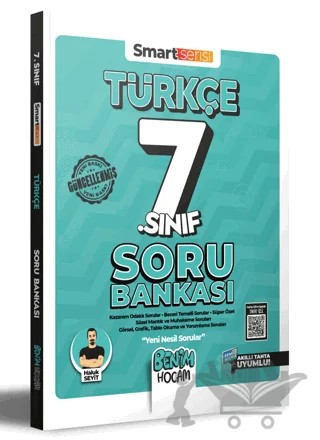 7. Sınıf Türkçe Soru Bankası – Haluk Seyit – Benim Hocam Yayınları kitap kapağı