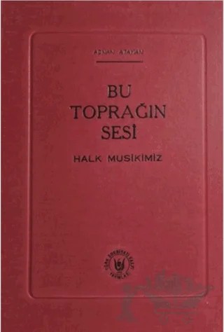 Bu Toprağın Sesi – Adnan Ataman – Tedev Yayınları kitap kapağı