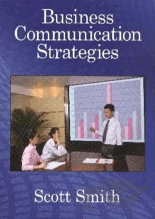 Business Communication Strategies – Scott Smith – MK Publications kitap kapağı
