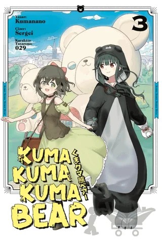 Kuma Kuma Kuma Bear Cilt 3 – Kumanano – Kayıp Kıta Yayınları kitap kapağı