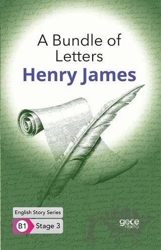 A Bundle of Letters - İngilizce Hikayeler B1 Stage 3 – Henry James – Gece Kitaplığı kitap kapağı