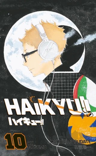 Haikyu!! 10. Cilt – Haruiçi Furudate – Gerekli Şeyler Yayıncılık kitap kapağı