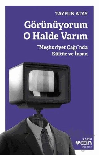 Görünüyorum O Halde Varım – Tayfun Atay – Can Yayınları kitap kapağı