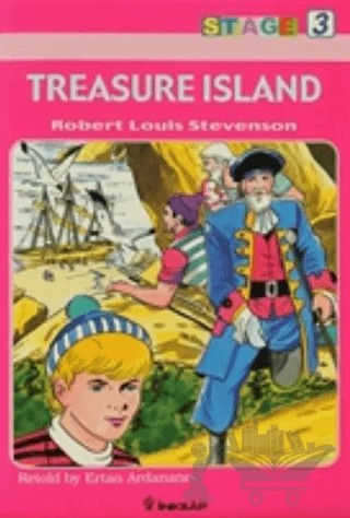 Treasure Island – Robert Louıs Stevenson – İnkılap Kitabevi kitap kapağı