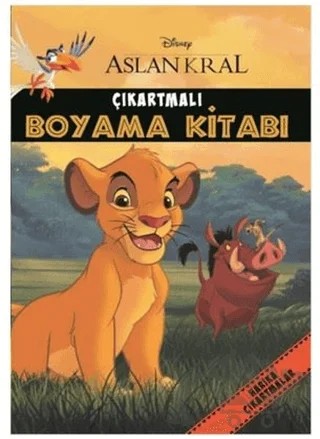 Disney Aslan Kral Çıkartmalı Boyama Kitabı – Kolektif – Doğan Egmont Yayıncılık kitap kapağı